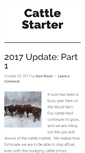 Mobile Screenshot of cattlestarter.com